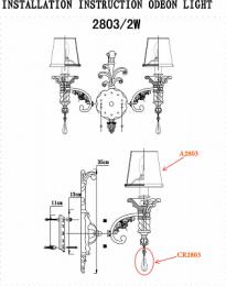 Бра Odeon Light Peta  - 3